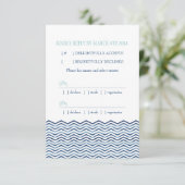 航海のなシェブロンは応答カードを振ります 出欠カード (スタンド正面)