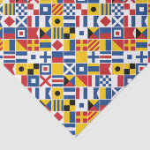 航海のなシグナルフラグパターン 薄葉紙 (詳細)