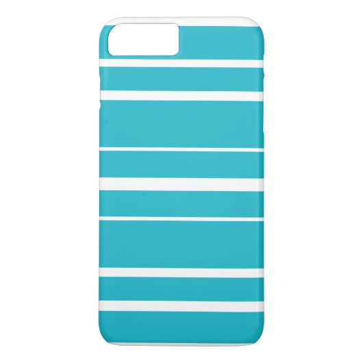 航海のなターコイズのストライプのな夏CricketDiane Case-Mate iPhoneケース (裏面)
