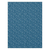 航海のなチョークのスケッチパターン2 テーブルクロス (正面)