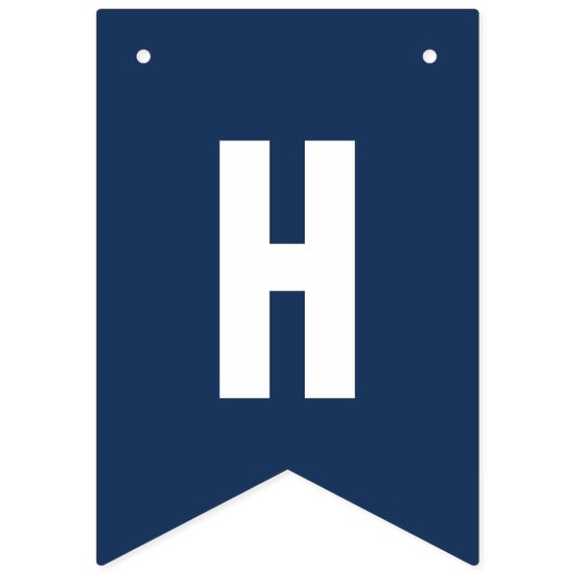 航海のなテーマのハッピーバースデーの旗の女の子 バンティングフラッグ (第2の旗)