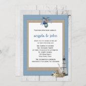 航海のなテーマの招待状 招待状 (正面/裏面)