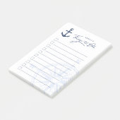 |航海のなテーマの|の名前をカスタムするの課業表を固定して下さい ポストイット (アングル)