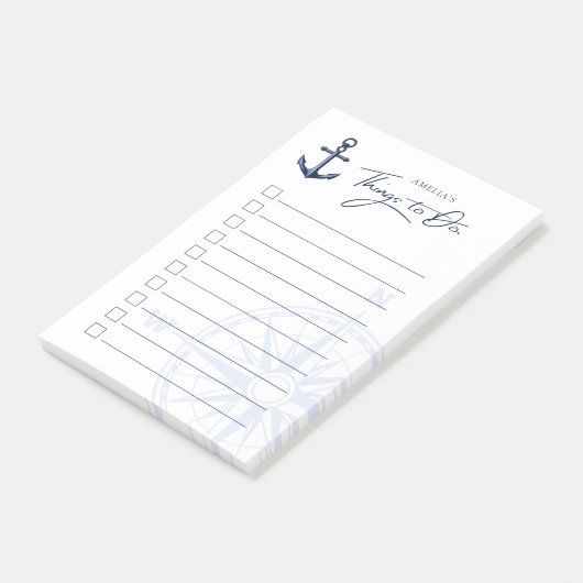 |航海のなテーマの|の名前をカスタムするの課業表を固定して下さい ポストイット (アングル)