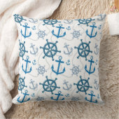 航海のなパターン クッション (ブランケット)