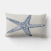 航海のなヒトデのLumbarの枕 ランバークッション (裏面)