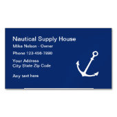 航海のなビジネスプロフィール マグネット名刺 (正面)
