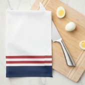 航海のなモノグラム キッチンタオル (四つ折り)