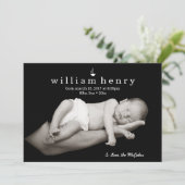 航海のなヨットおよびいかりの誕生の発表 案内状 (スタンド正面)