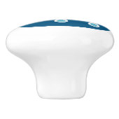 航海のなヨットのドアおよび引出しの引きのノブ セラミックノブ (側面)