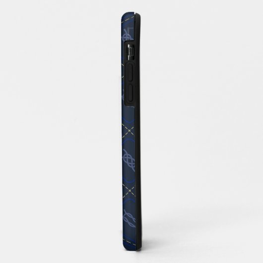 航海のなロープの結合型 Case-Mate iPhoneケース (裏面/左)