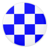 航海のな印コード旗の手紙N 11月 セラミックノブ (正面)