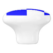 航海のな印コード旗の手紙N 11月 セラミックノブ (側面)