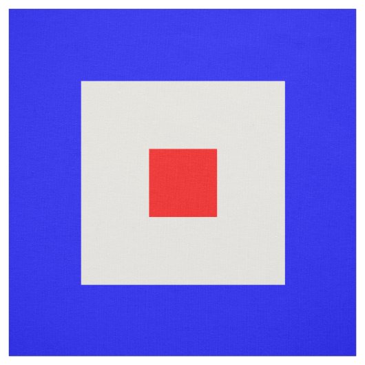 航海のな印コード旗の手紙W "ウィスキー" ファブリック (見本)