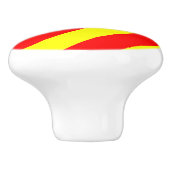 航海のな印コード旗の手紙Yのヤンキー セラミックノブ (側面)