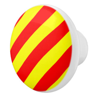 航海のな印コード旗の手紙Yのヤンキー セラミックノブ