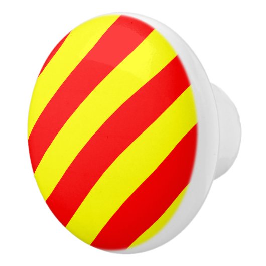 航海のな印コード旗の手紙Yのヤンキー セラミックノブ (右)