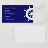 航海のな名刺 名刺 (正面/裏面)