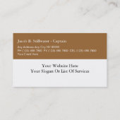 航海のな名刺 名刺 (裏面)