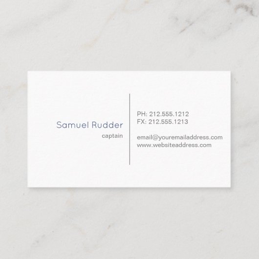 航海のな名刺 名刺 (裏面)