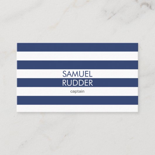 航海のな名刺 名刺 (正面)