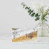 航海のな図表 名刺 (スタンド正面)