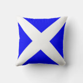 航海のな国際的な海上シグナルフラグの手紙 クッション (裏面)