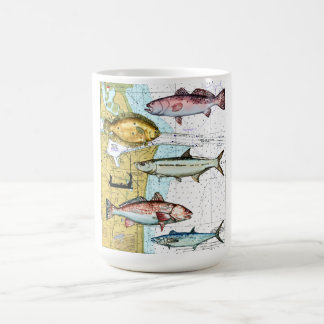 航海のな地図のコーヒーのマグ コーヒーマグカップ