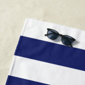 航海のな大尉のWheel Monogrammed Boat Name ビーチタオル (インサイチュ)