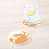 航海のな帆コースター-オレンジカニ コースター (側面)