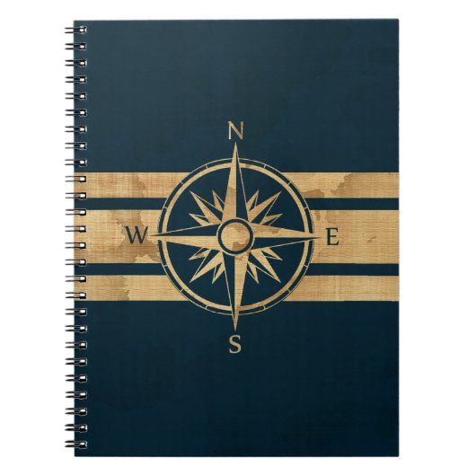 航海のな探検家のコンパス ノートブック (正面)
