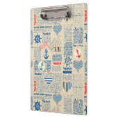 航海のな新聞パターン クリップボード (左)