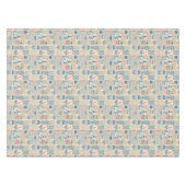 航海のな新聞パターン テーブルクロス (正面(横))