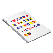 航海のな旗の図表 ノートブック (右側)