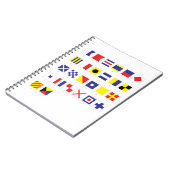 航海のな旗の図表 ノートブック (左側)