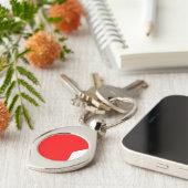 航海のな旗の手紙B (Bravo) キーホルダー (側面)