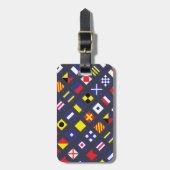 航海のな旗パターン ラゲッジタグ (正面縦)