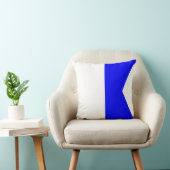 航海のな旗信号の手紙A クッション (椅子)