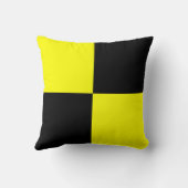 航海のな旗信号の手紙L クッション (裏面)