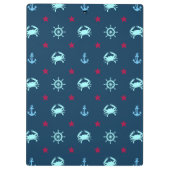 航海のな星パターン クリップボード (裏面)