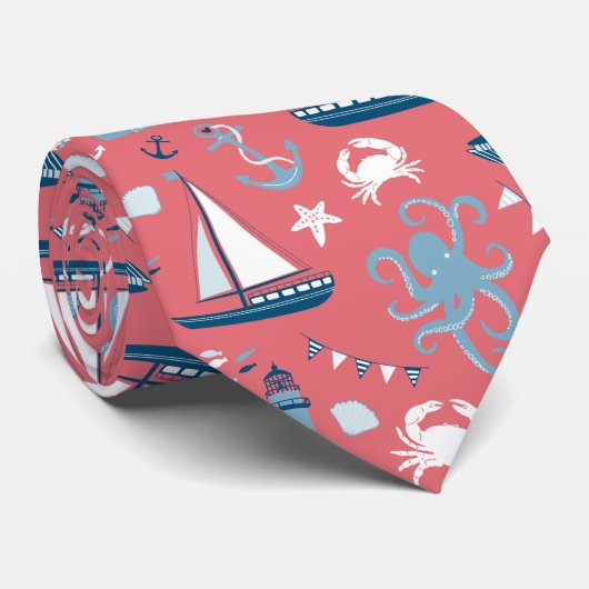 航海のな海は上がりました ネクタイ (ロール)