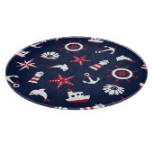 航海のな海パターン カッティングボード (角)