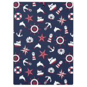 航海のな海パターン クリップボード (裏面)