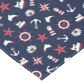 航海のな海パターン テーブルクロス (アングル)