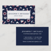 航海のな海パターン 名刺 (正面/裏面)