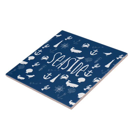 航海のな海岸 タイル (側面)