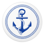 航海のな海洋の船のボートのいかりおよびラインロープをかけること セラミックノブ (正面)