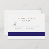 航海のな海軍バルミツワーRSVP 出欠カード (正面/裏面)