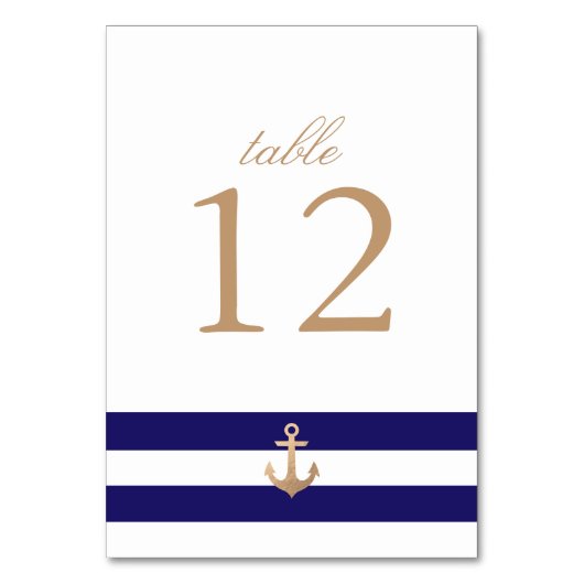 航海のな海軍 テーブルナンバー (正面)