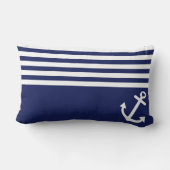 航海のな濃紺愛いかり ランバークッション (裏面)